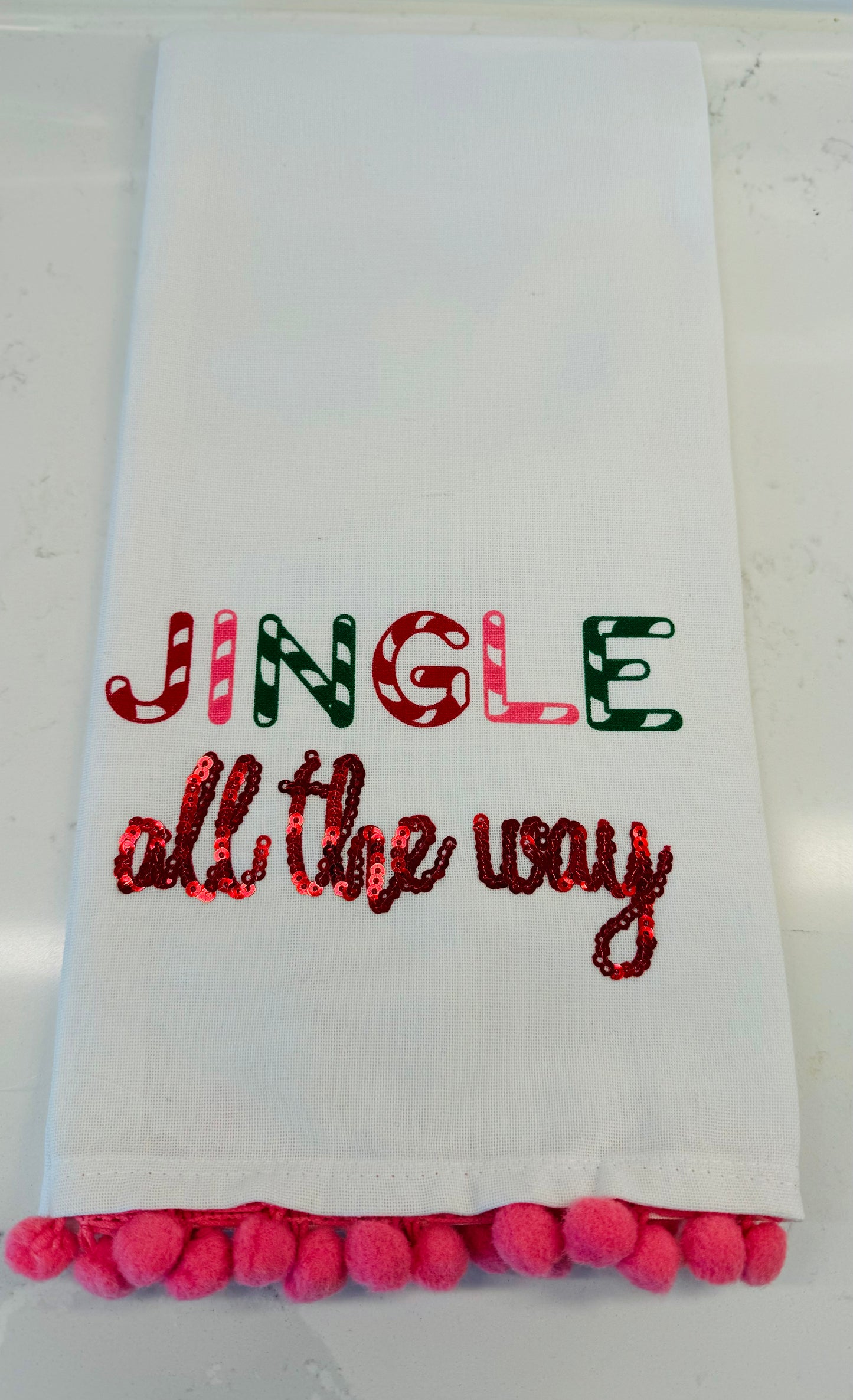 Jingle all the Way Hand Towel