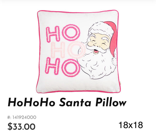 Ho Ho Ho Pillow