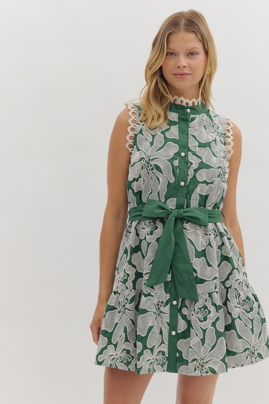Eloise Green Dress
