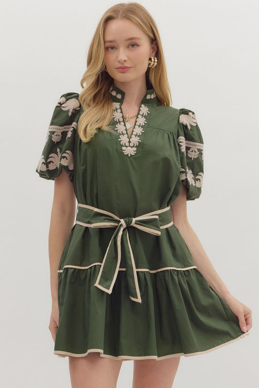 Marisol Green Dress