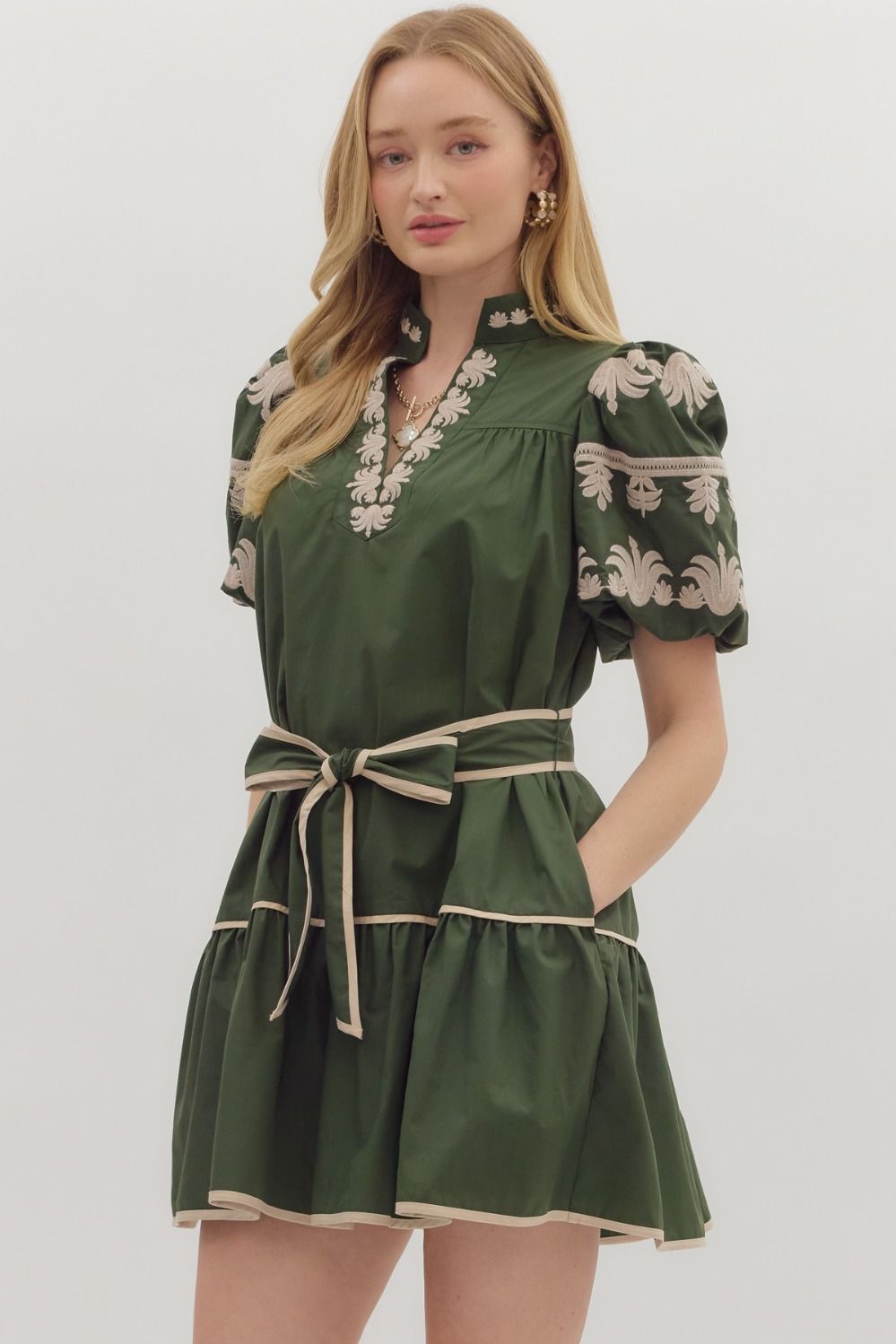 Marisol Green Dress