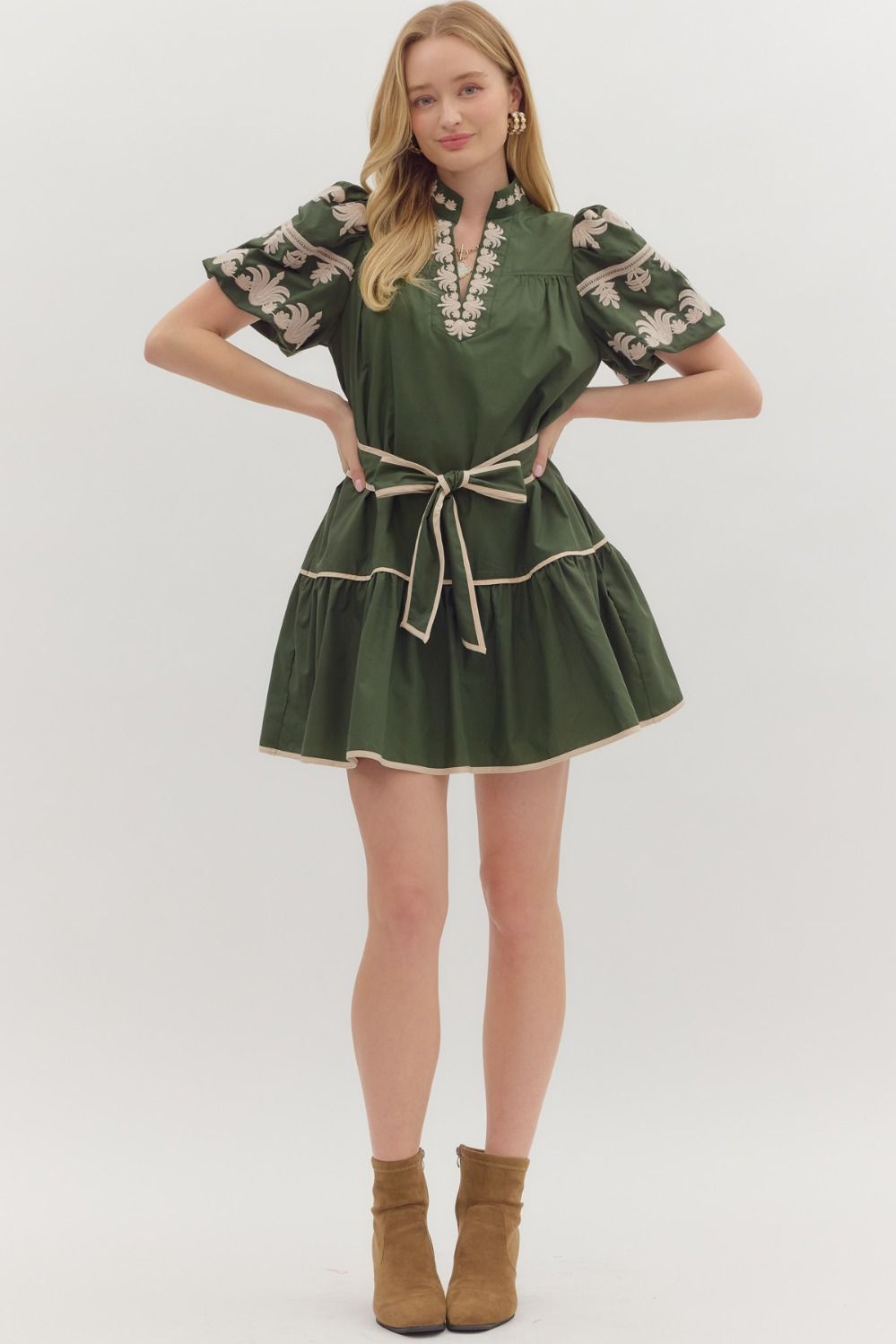 Marisol Green Dress