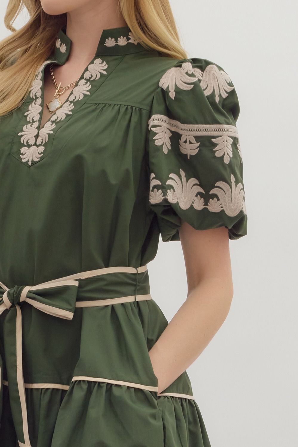 Marisol Green Dress