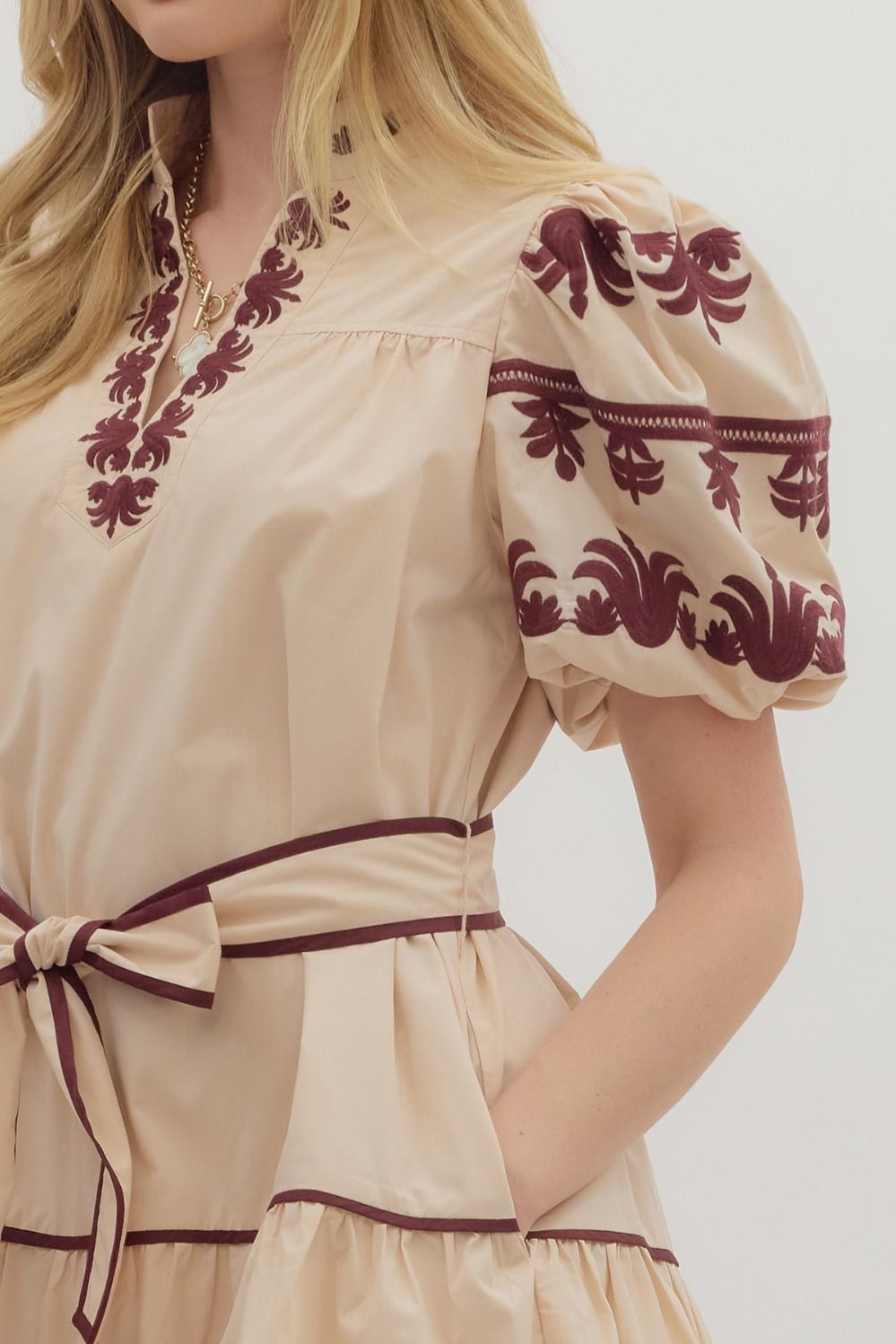 Marisol Ecru Dress