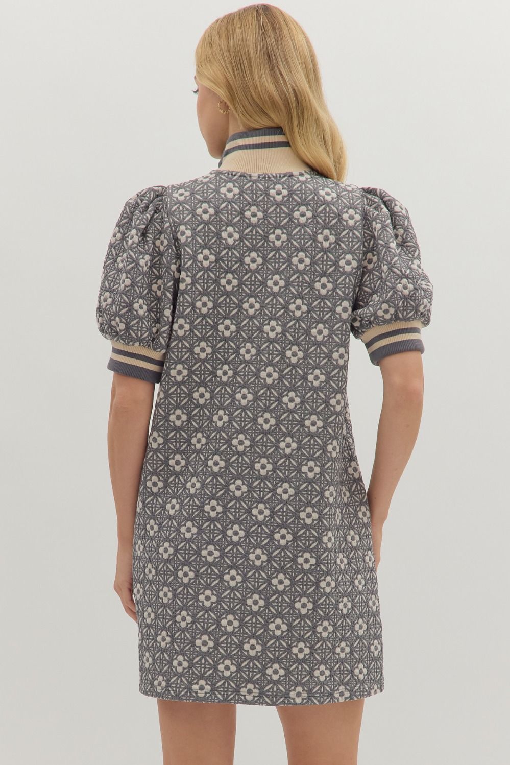 Hazel Charcoal Dress