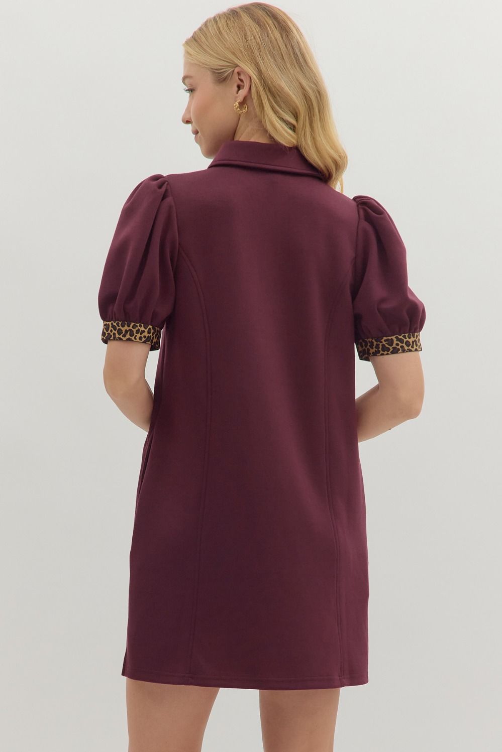 Millie Maroon Dress