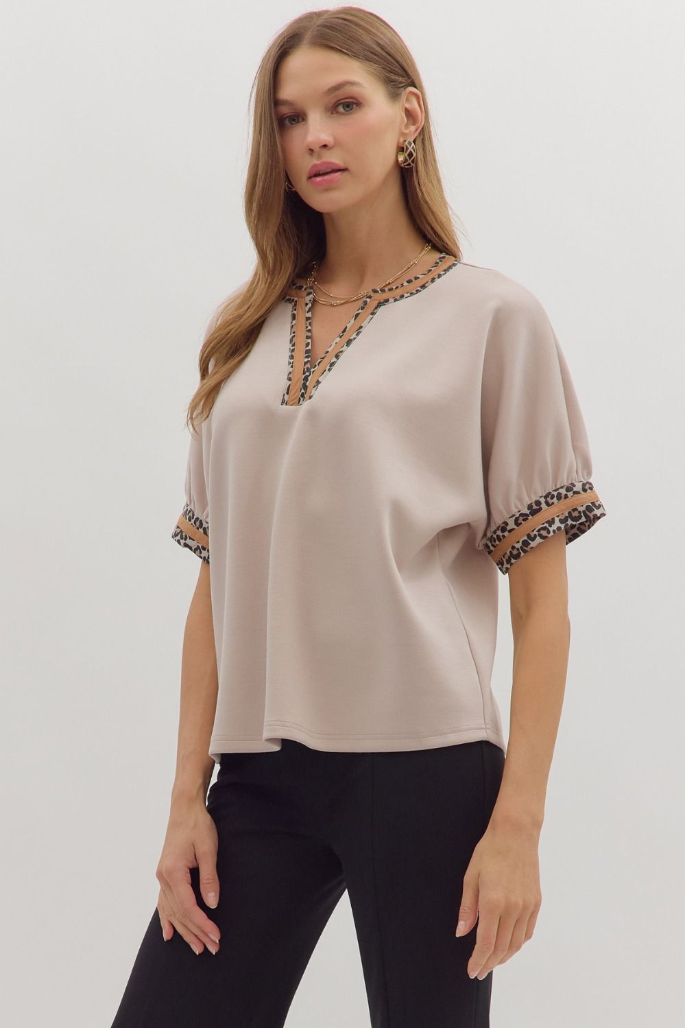 Maren Almond Top