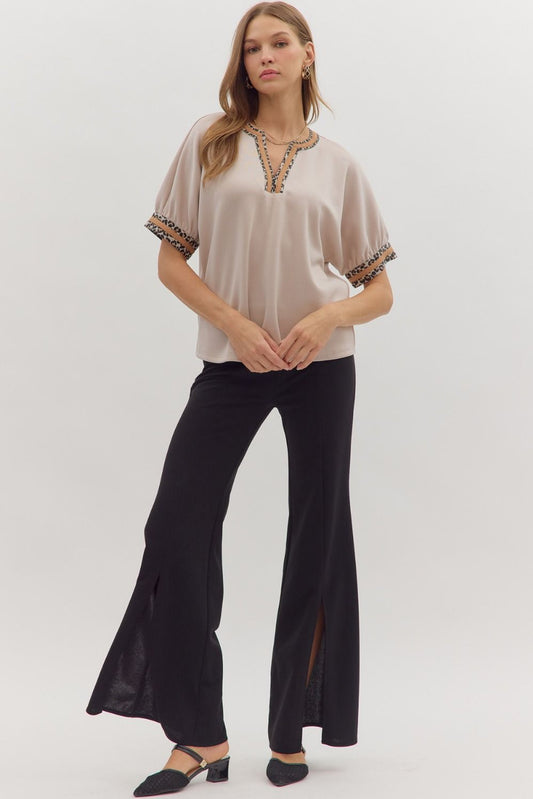 Maren Almond Top