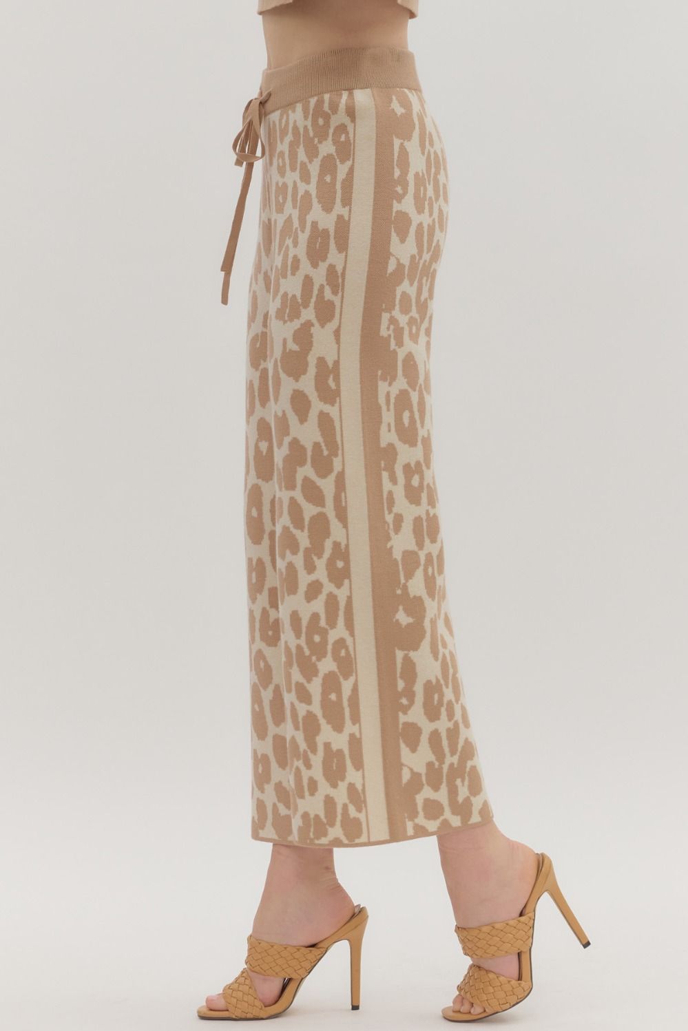 Taupe Leopard Pants