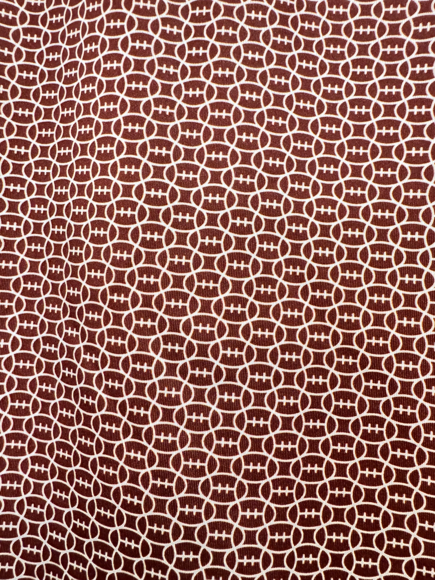 Maroon Football Polo
