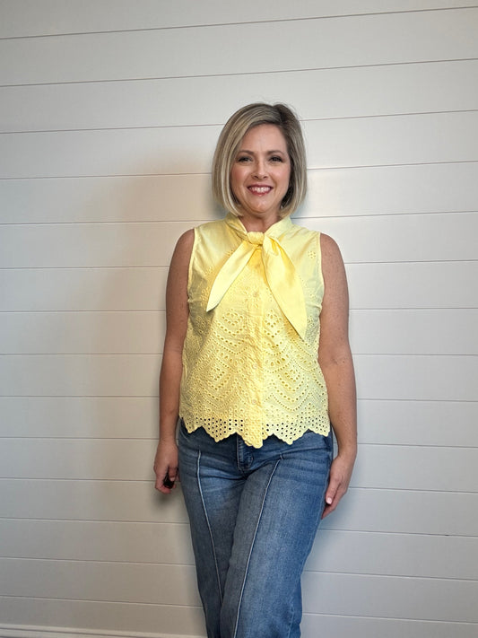 Buttercup Bow Top