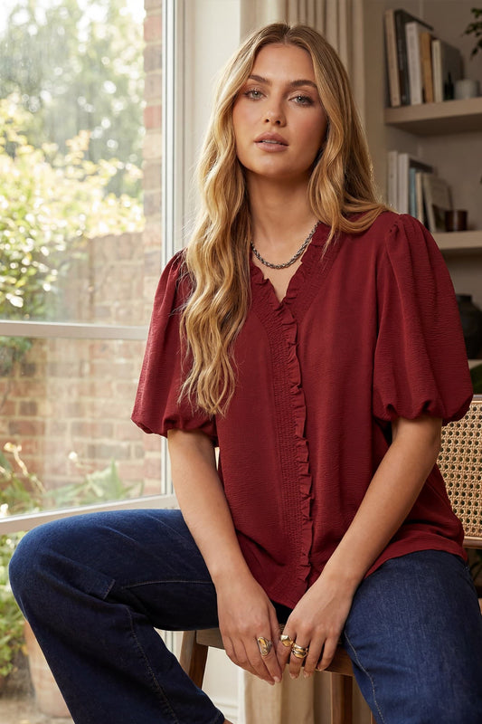 The Ruby Blouse