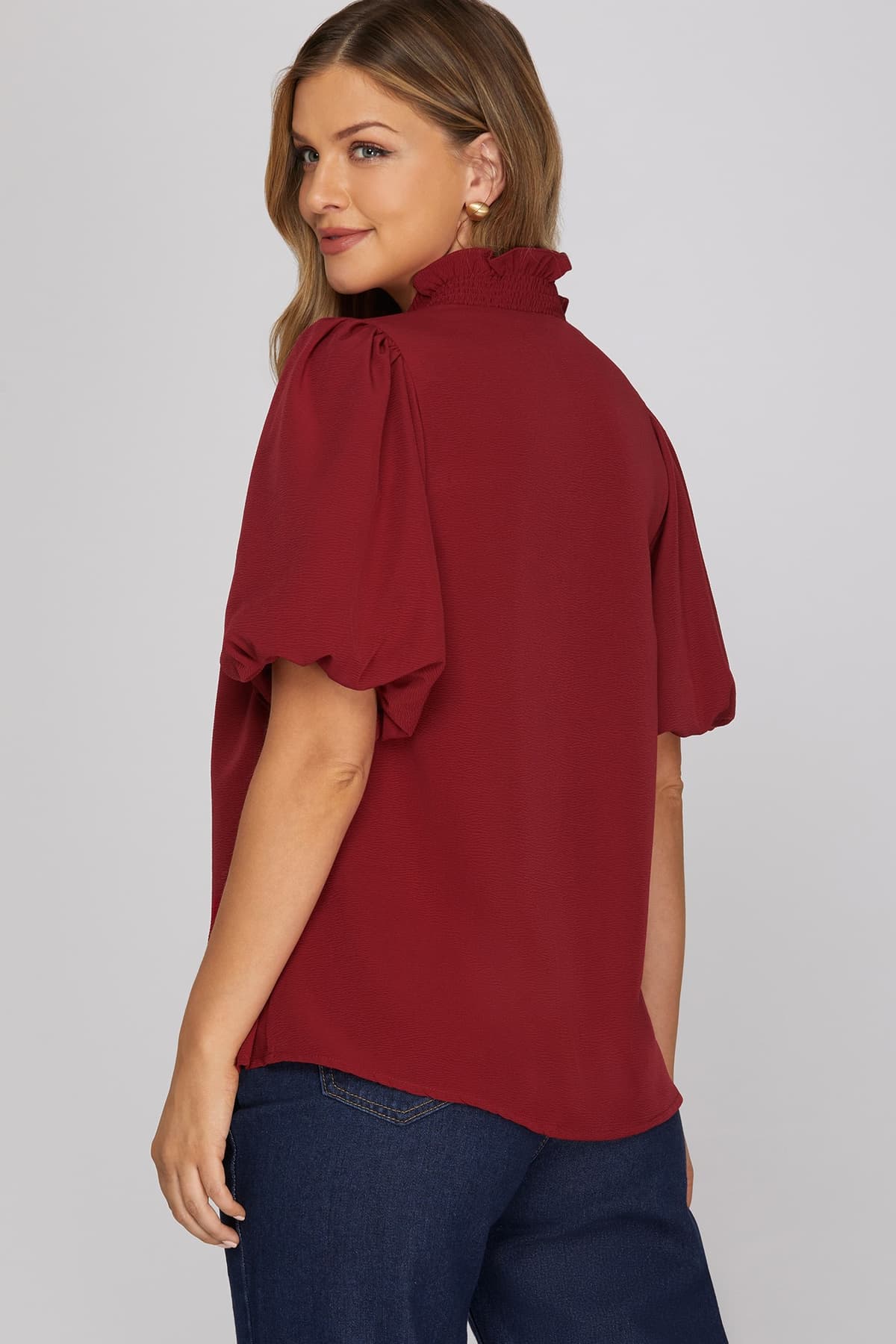 The Ruby Blouse
