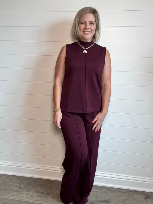 Sutton Set- Maroon