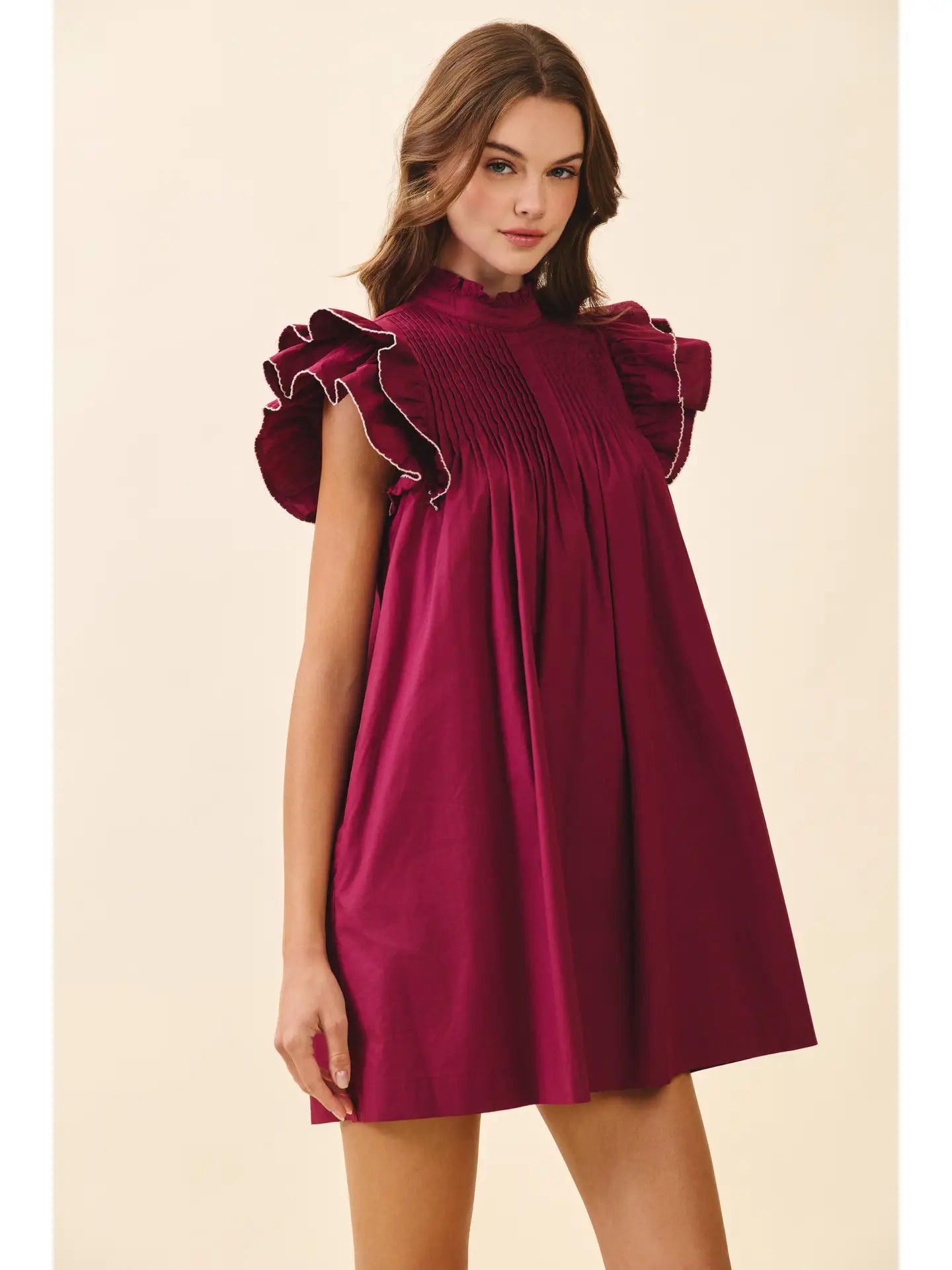 Maroon TCEC Dress