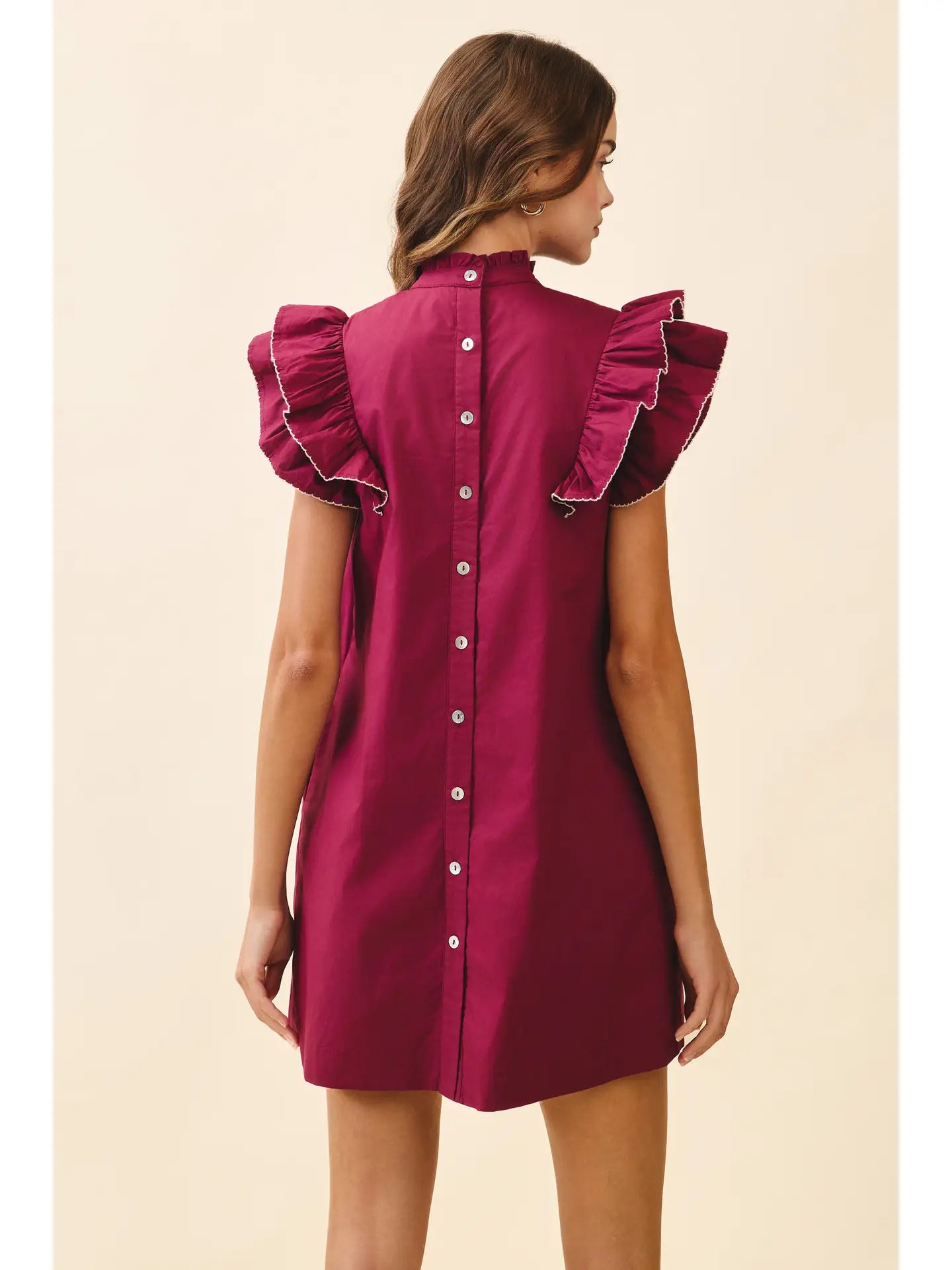 Maroon TCEC Dress