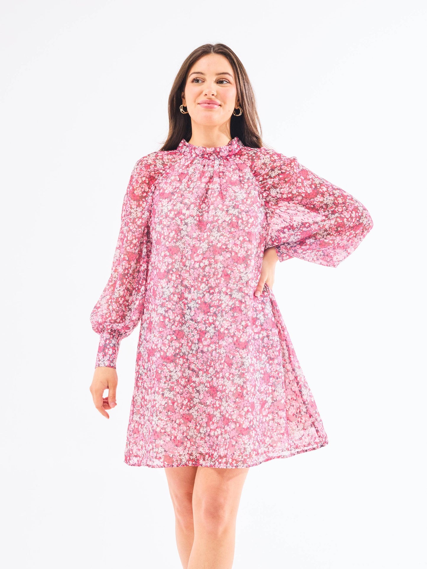 Veronica Dress | Daydreaming Pink