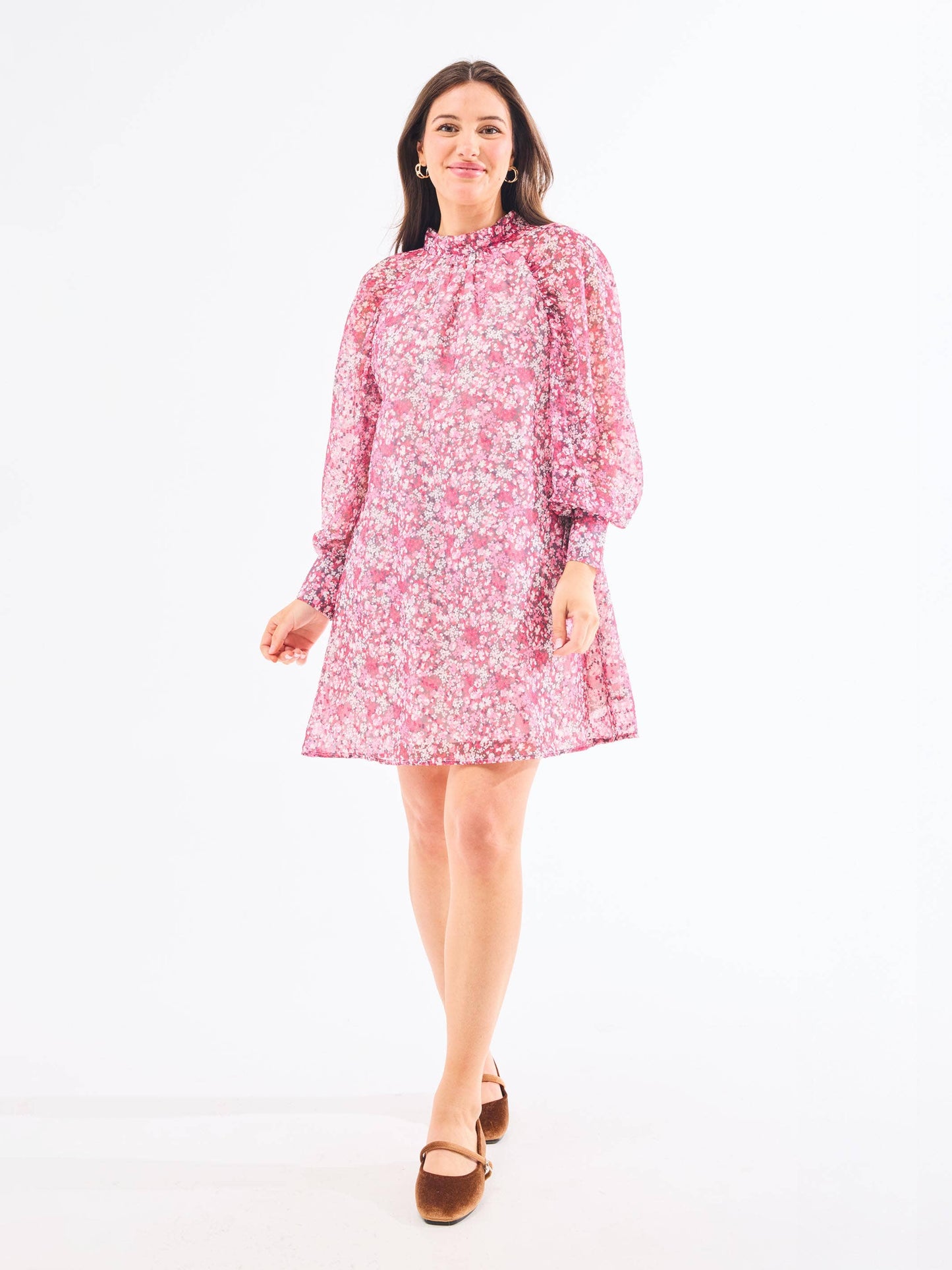 Veronica Dress | Daydreaming Pink