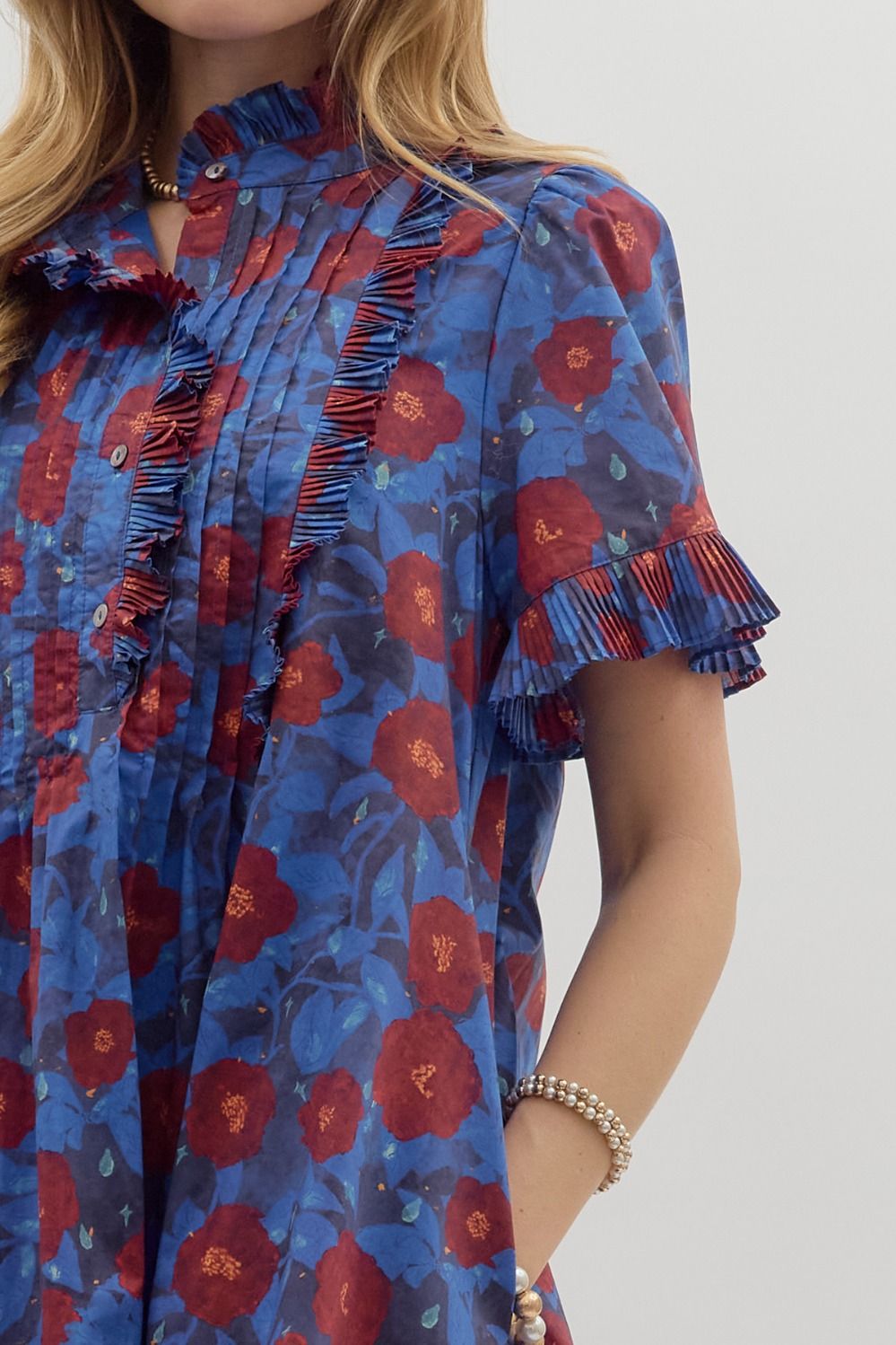 Midnight Floral Dress