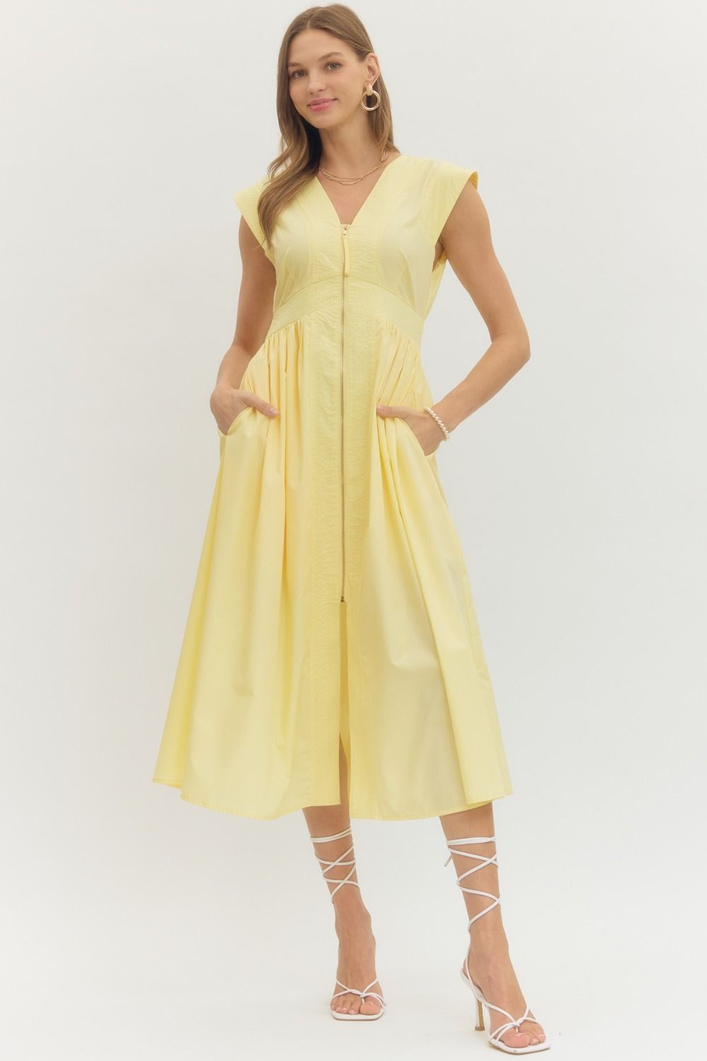 Yellow Rose Dress
