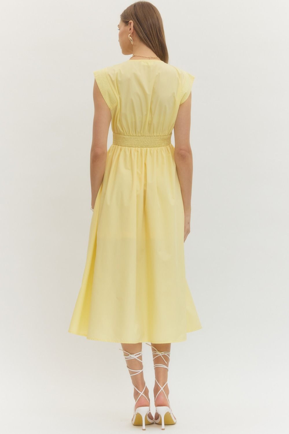 Yellow Rose Dress