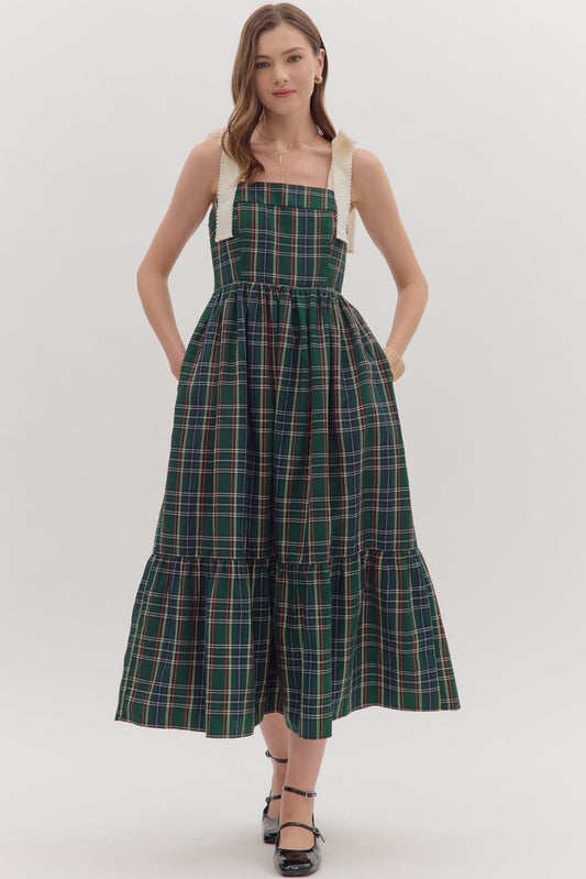 Pine Holiday Dress