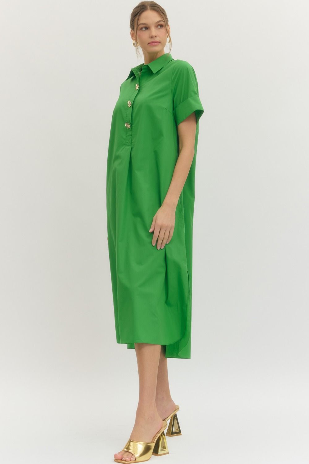 El Paso Dress- Green