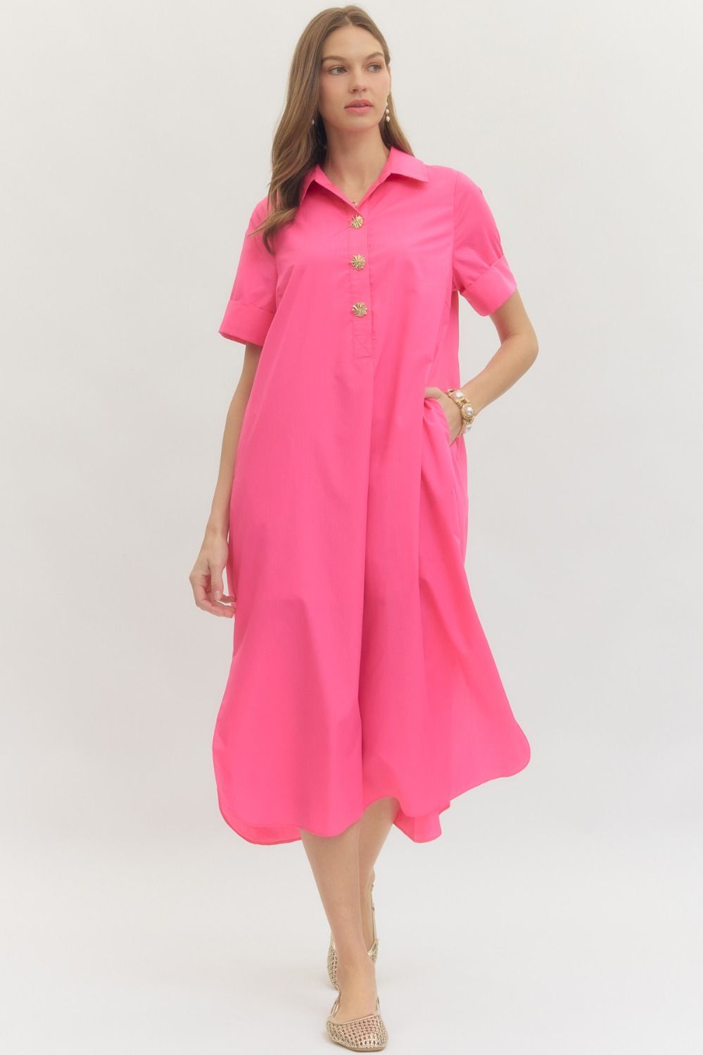 El Paso Dress- Pink