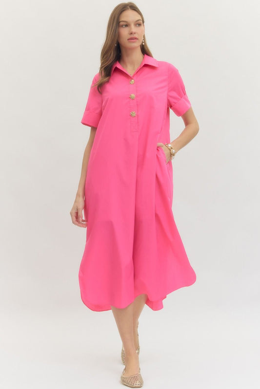 El Paso Dress- Pink