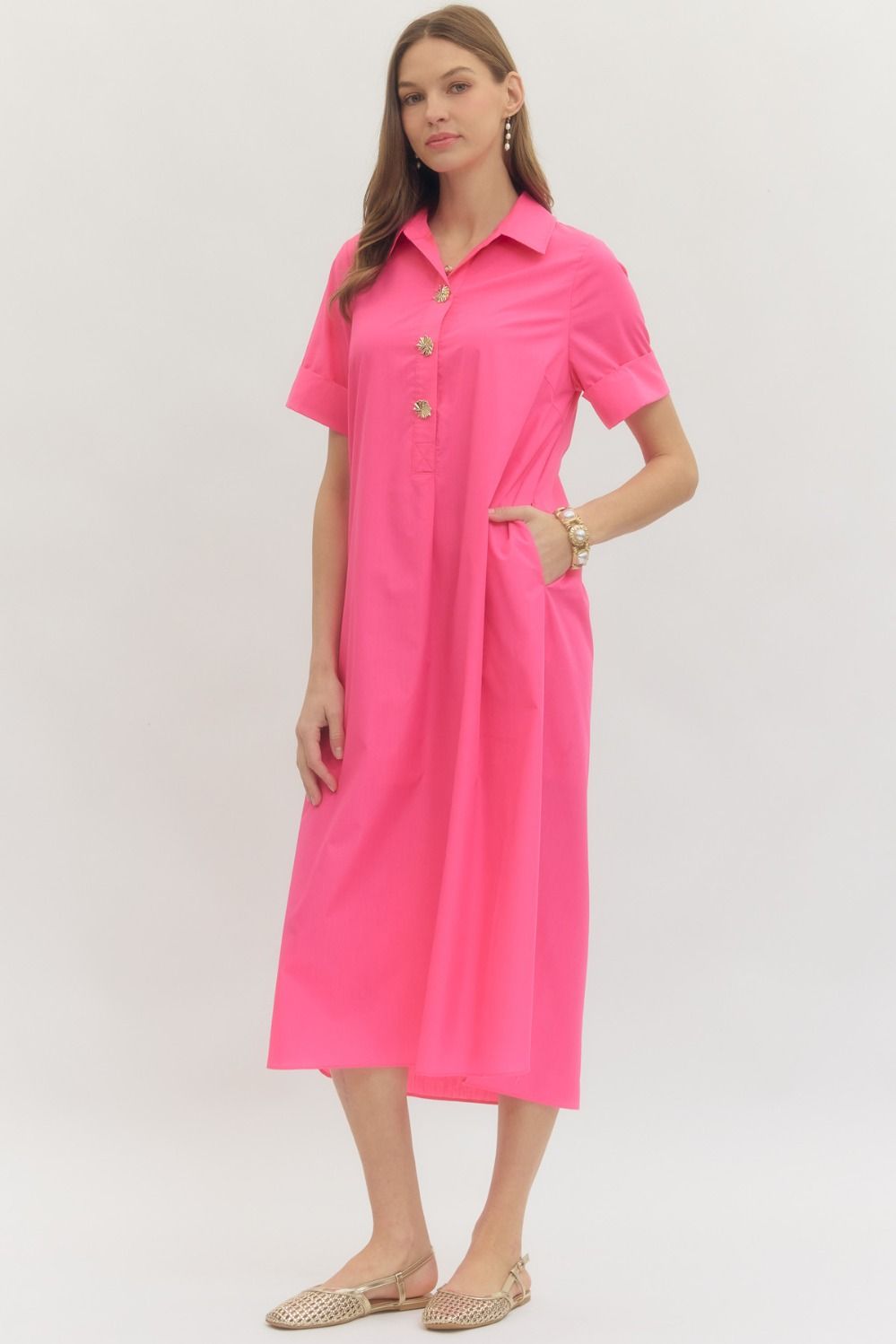 El Paso Dress- Pink