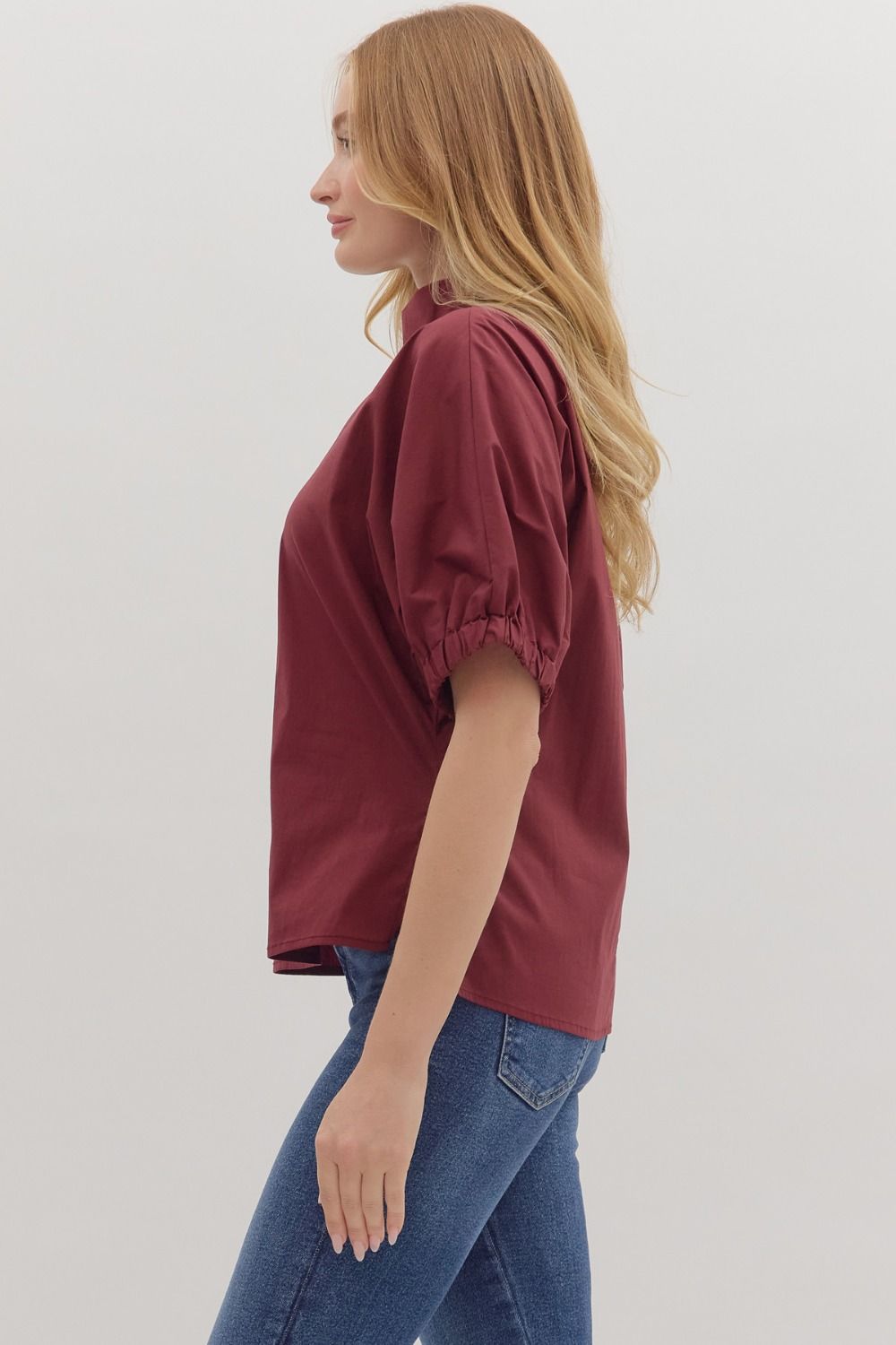 Sutton Maroon Top
