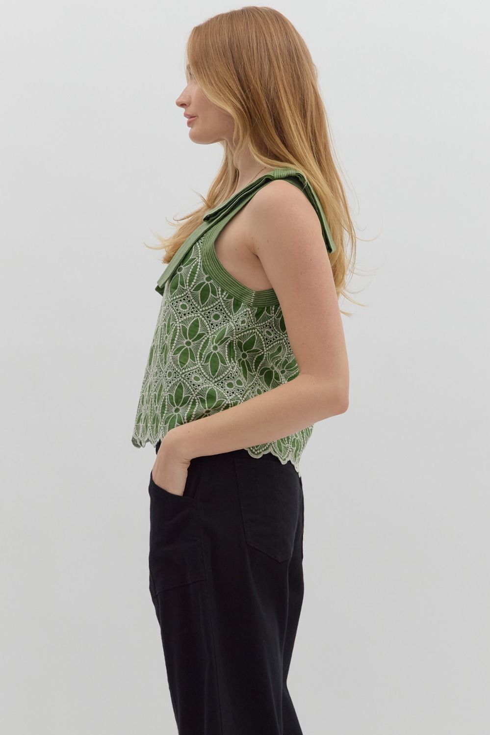 Elena Green Top