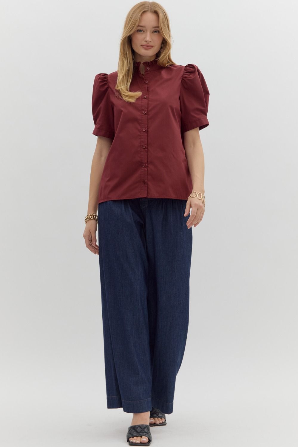 Rudder Maroon Top