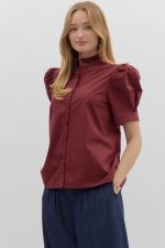 Rudder Maroon Top