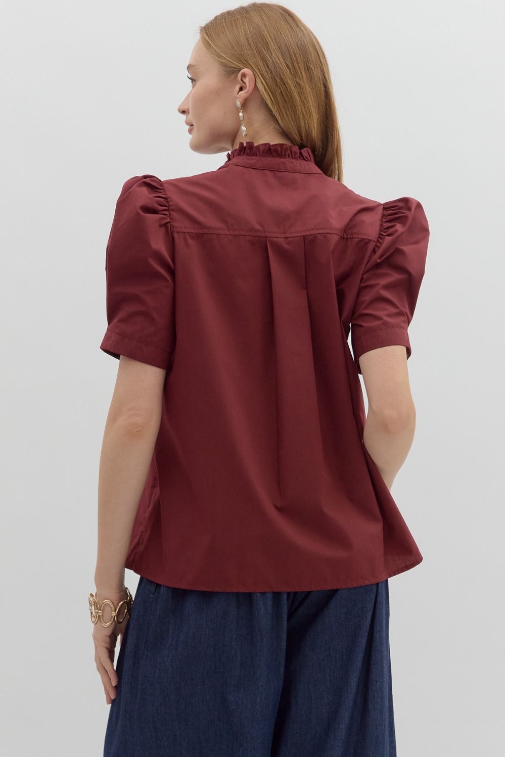 Rudder Maroon Top