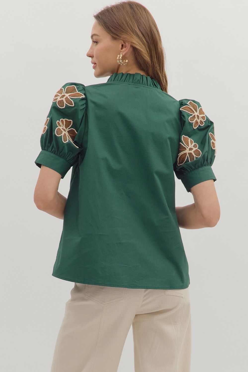 Marisol Green Top