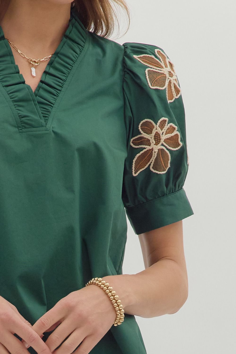 Marisol Green Top