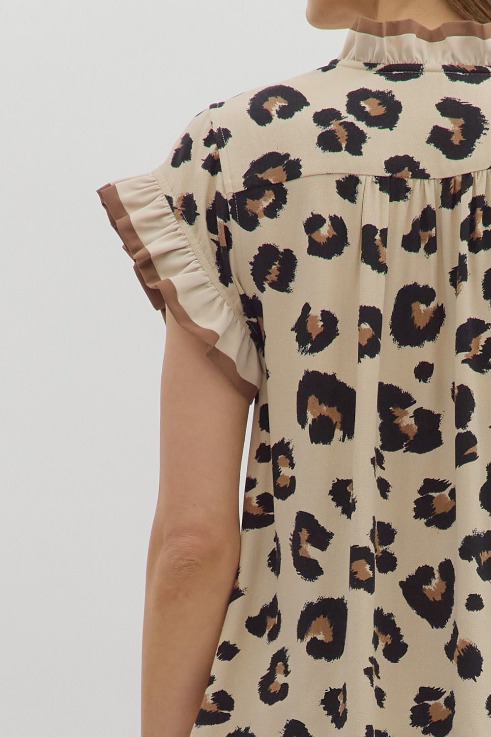 Brinkley Leopard Top