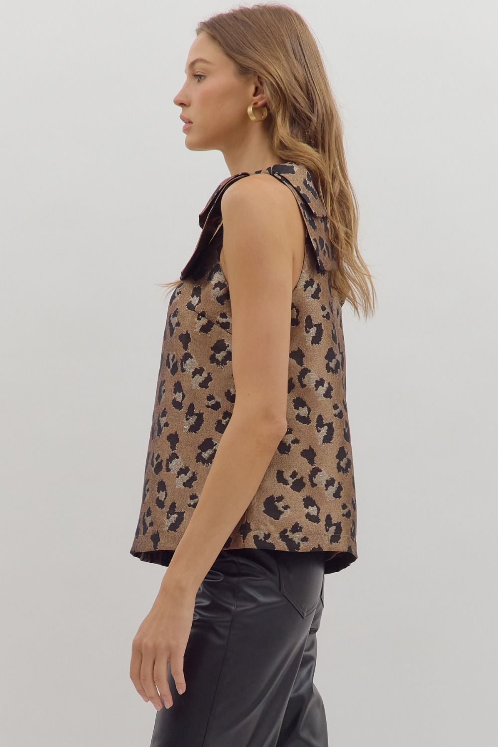 Blair Leopard Top