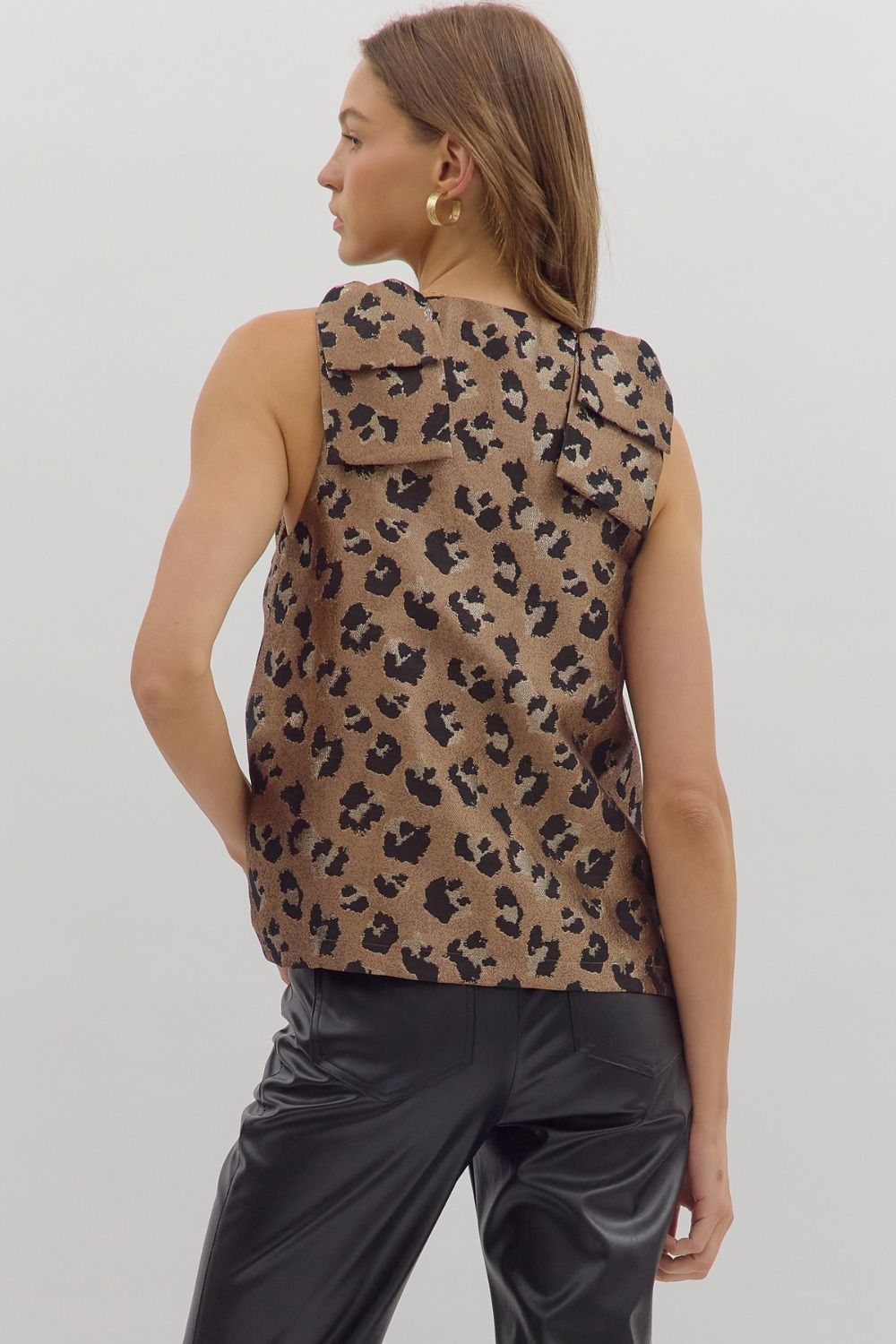 Blair Leopard Top