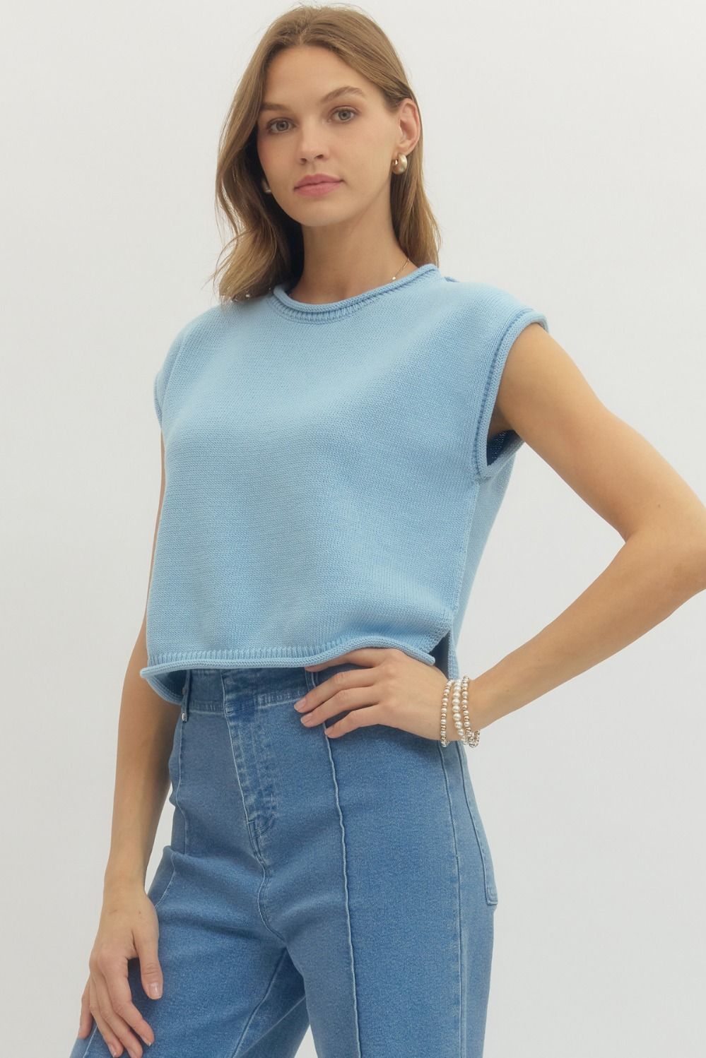 Blue Belle Top