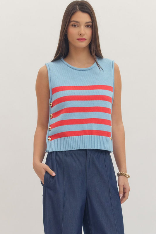 Nantucket Stripe Top