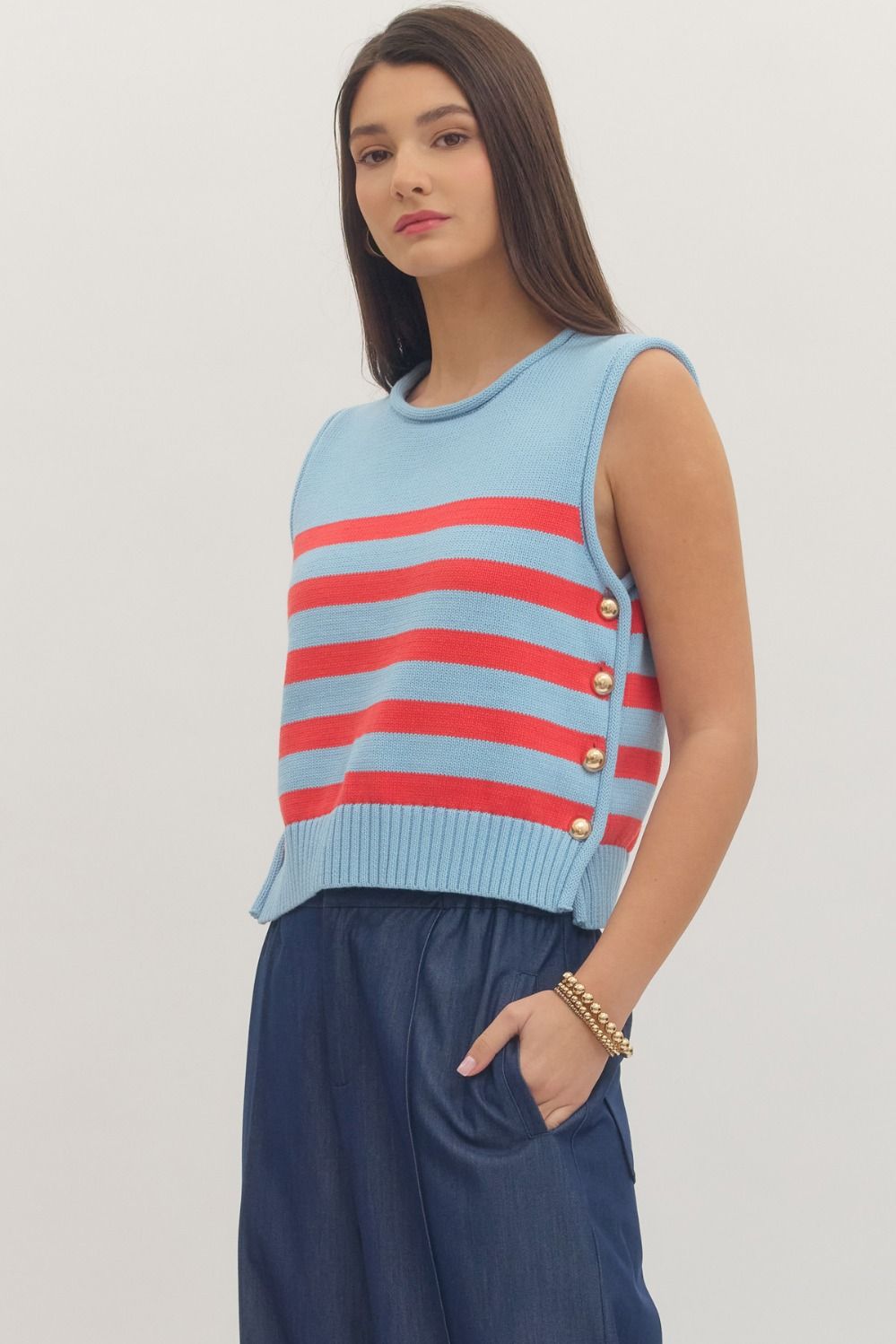 Nantucket Stripe Top