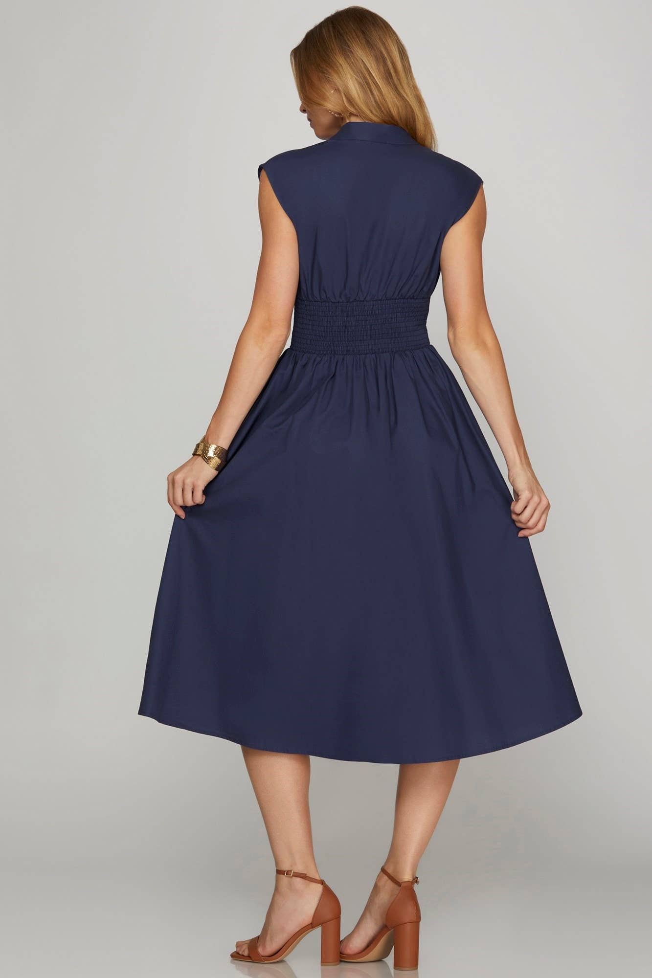 Naples Navy Dress