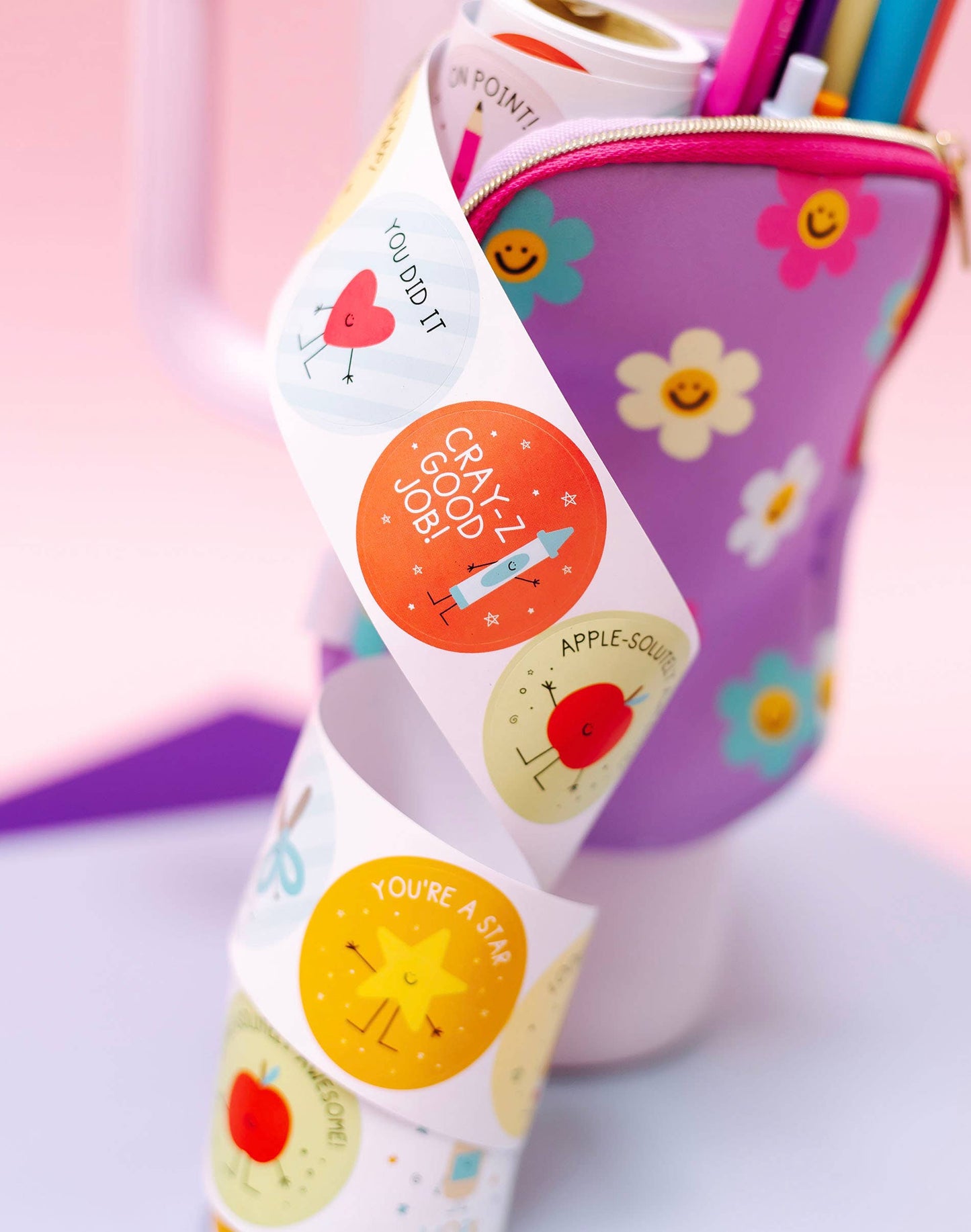 School Supplies Teacher Grading Sticker Roll